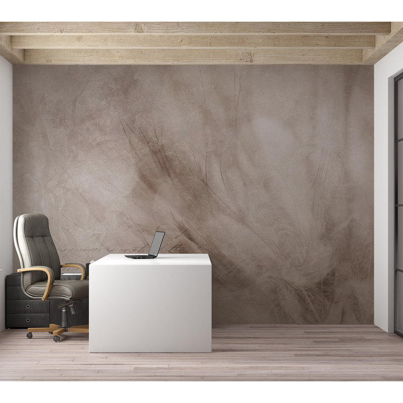 Papier peint Surface Surface - composition Scandi Boho, L 98 po x L 68 po