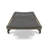Outdoor Solid Wood Frame Recliner Set of 2 with Pull Out Tray and Rollers-1969005437