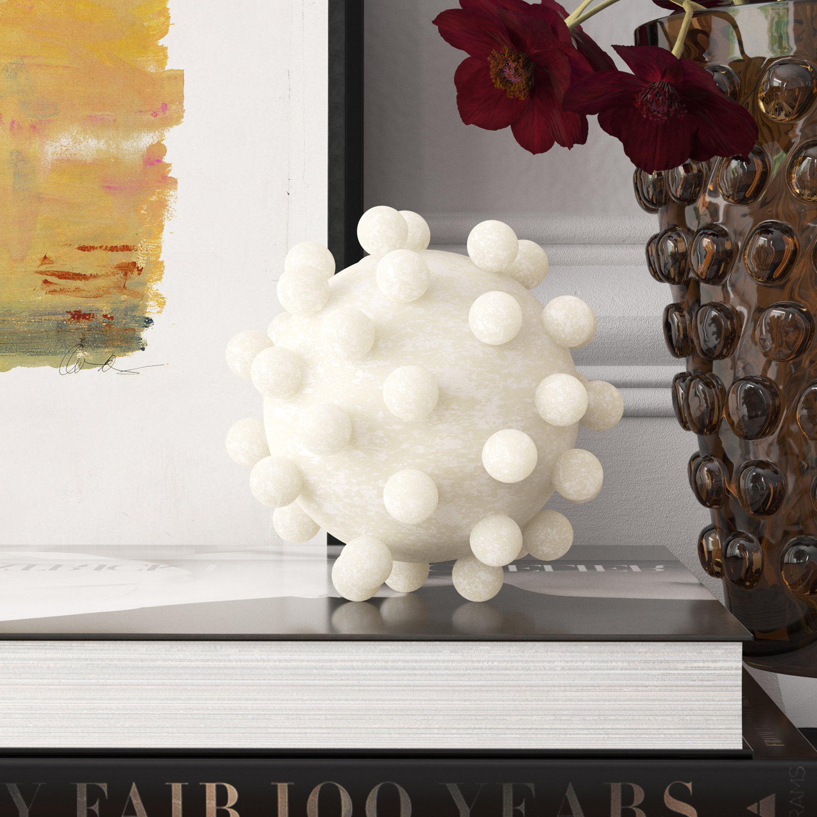 Wilkinson Sculpture, 5.91" H x 5.91" W x 5.91" D