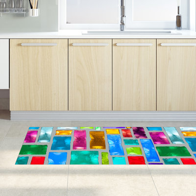 Gieseltraud Geometric Area Rug