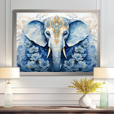 Hinduisim Elephant Majesty - Hinduism Wall Art