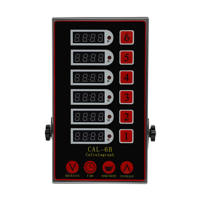 6 Channel Kitchen Timer
