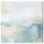 Turquoise Echoes I Canvas Abstract Print by Oliver Gal, Black Frame, 12 x 12-2103608999-2103609022