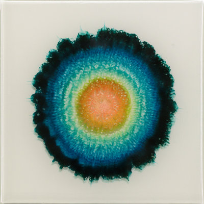 Allison Esley Handmade Boho Abstract Resin Wall Decor