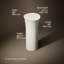 Lavabo de salle de bain sur pied Veil®-27870962