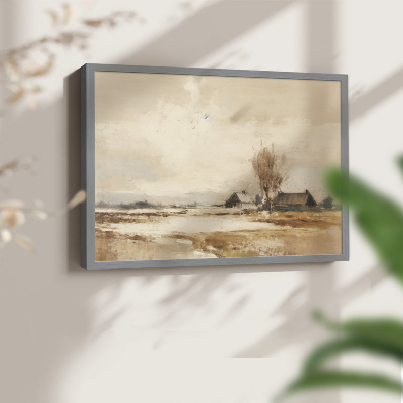 Paysages rétro-CCXLII-impression encadrée - réaménageable, H 8 po x l 10 po