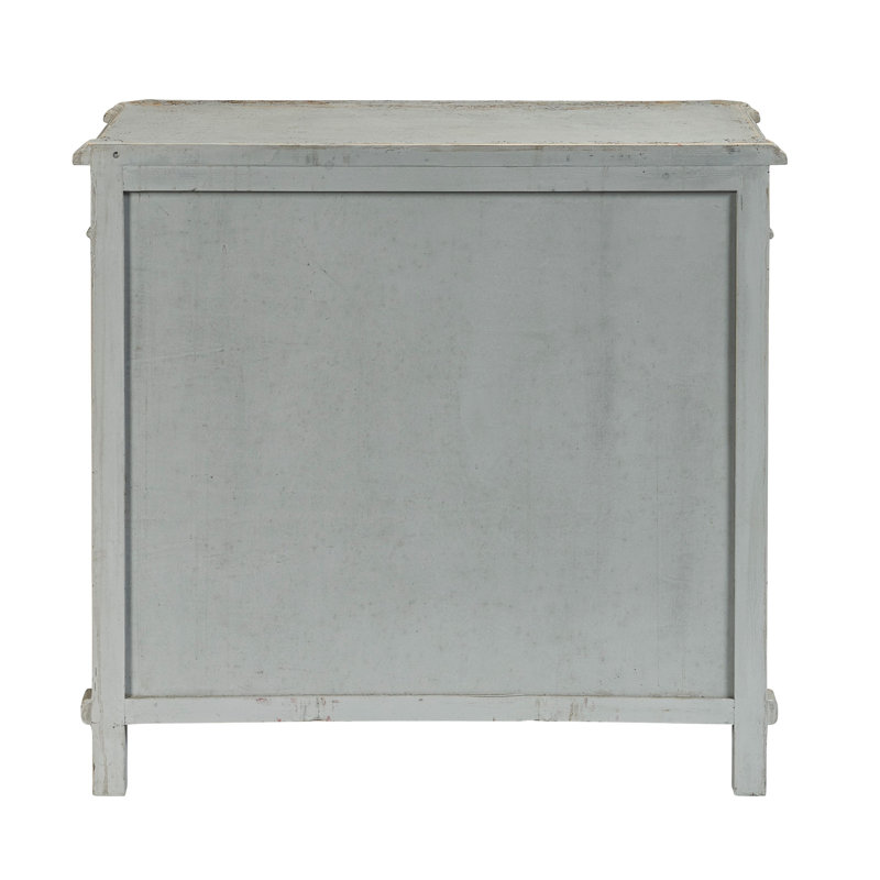 Matthews 3 - Drawer Solid Wood Nightstand