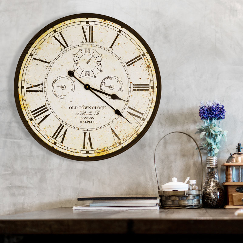 Sider Metal Wall Clock