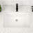 OUMUCH 14 " Ceramic Rectangular Bathroom Sink and Overflow Hole