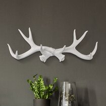 Faux Taxidermy Deer Antler Wall Décor