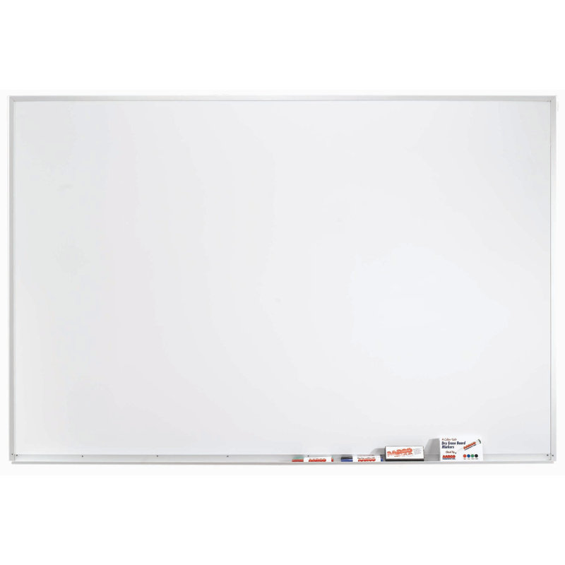 Tableau blanc mural magnétique, H 4 pi x L 6 pi