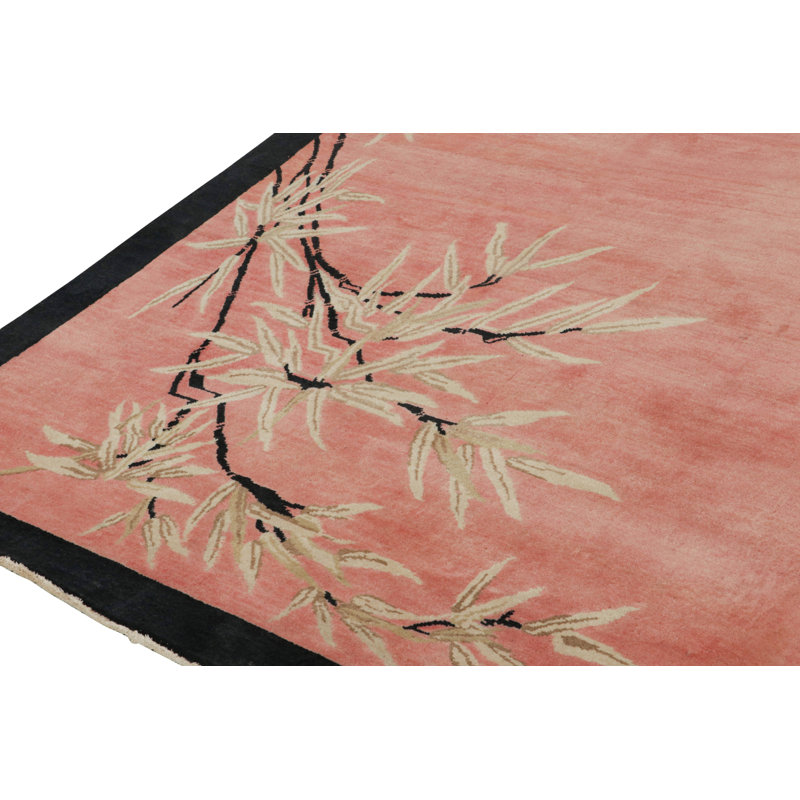 Hand Knotted Wool Area Rug, Rectangle 10' x 14'