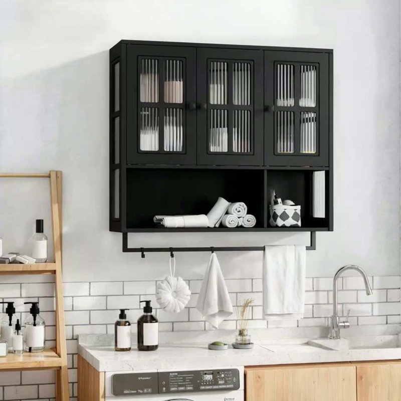 Armoire murale de salle de bain, Black