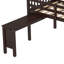 Lit mezzanine avec bureau intégré Maysville par Harriet Bee-1095168477-1095168450