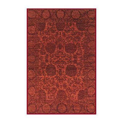 Tapis décoratif multicolore à motif abstrait