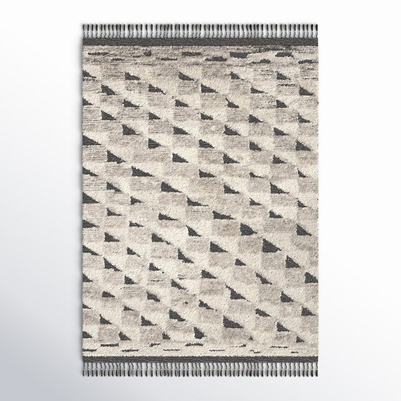 Benjamin Geometric Indoor Rug, Rectangle 2' x 3'