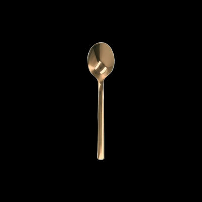 Teaspoon Semi Pvd Rose Gold