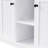 53Inch Large Kitchen Island With 2 Bar Stools, Power Outlet,Door Internal Storage Rack, Kitchen Storage Cart On 5 Wheels With Drop Leaf, 5 Open Side Racks, 3 Drawers, For Kitchen,Dining Room,White