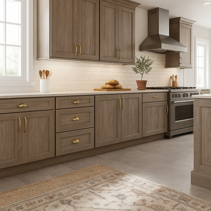 Dwelling Full Access Finish Chip, Woodgrain Textured Catamaran, Manufactured Wood (Melamine)
