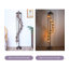 Lampe sur pied en verre Cascade