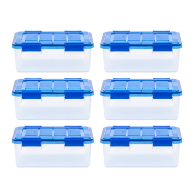 IRIS 16qt [4 gal] Element Resistant Ultimate Clear Storage Box