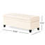 Rangement en beige doux - offre une option de charnière confortable et élégante pratique pour votre espace