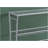 Accent Table, Console, Entryway, Narrow, Sofa, Clear Tempered Glass, Silver Metal