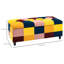 Lavora 114cm Wide Tufted Rectangle Chequered Standard Ottoman with Storage-969352326