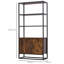 Carita 162.5cm H x 76cm W Steel Standard Bookcase