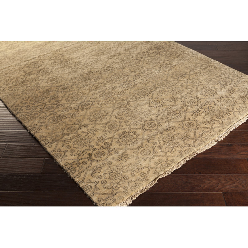 Swifton Wool Geometric Indoor Rug, Rectangle 2' x 3'