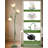 Flower Standing Lamp For Bedroom – 3 Color Temperatures, Decorative Tall Floor Lamp With 360° Adjustable Gooseneck & Foot Switch (Green)