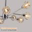 Lustre moderne en cristal avec 9 lumières-521630411