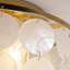 Plafonnier encastré 15,7 po Golden Shell