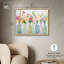 Art floral sur toile en bouteille-115108656-115108657
