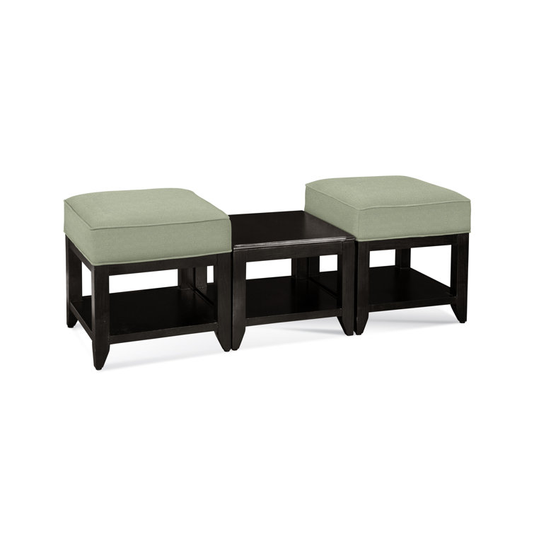 Elements Upholstered Cube Ottoman