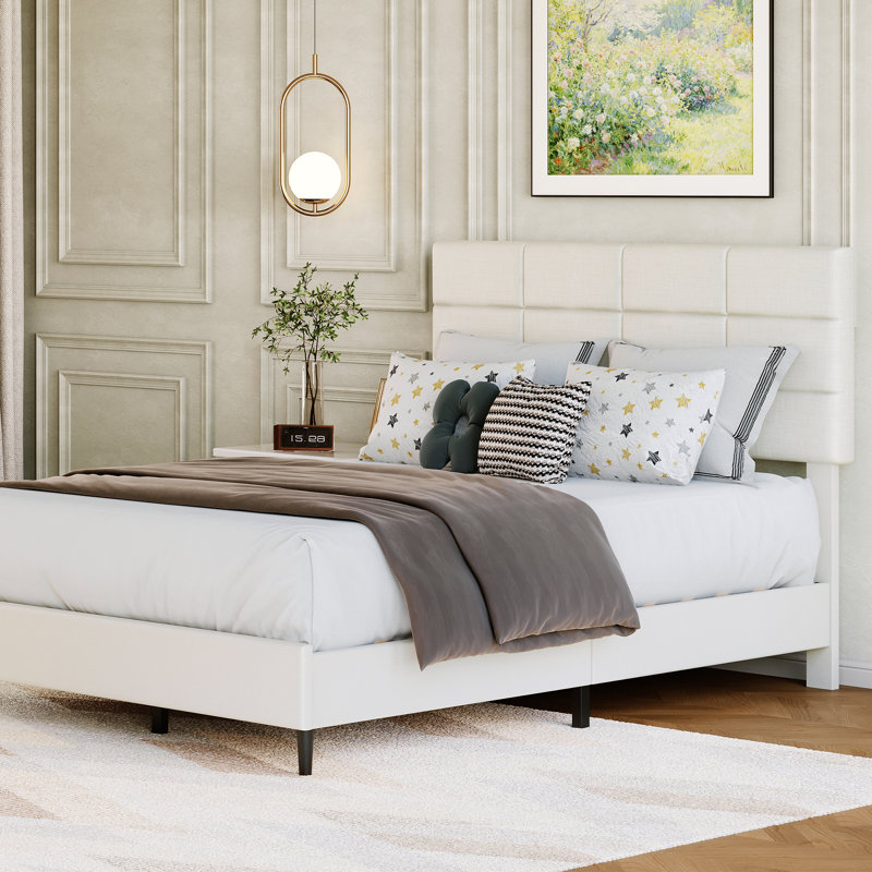 Bed Double (4'6), White