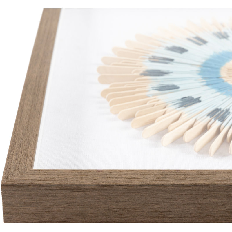Handmade Glam Abstract Wall Decor on Solid Wood