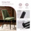 Modern Linen/Suede Upholstered Dining Chair with 8cm Thickened Cushion-417306419-417306424