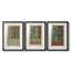 Nouveau Decorative IV - Impression sur mesure encadrée de qualité supérieure - 3 pièces-688440744-688440746