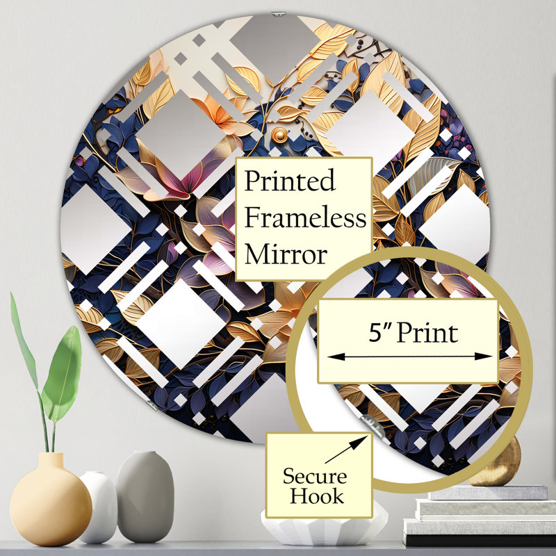 Circle Mirror, 23.6" x 23.6"
