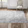Arnola Marley Oriental Floral Gray Indoor Area Rug for Living Room, Bedroom, Dining Room