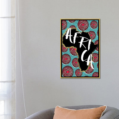 Carte afro X par Nikki chu-impression