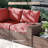 7-pieces Patio Furniture Set With 44" Propane Gas Fire Pit Table-121815469