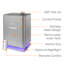 Crane USA Humidifier - 1.2 Gallons for 500 Cubic Feet