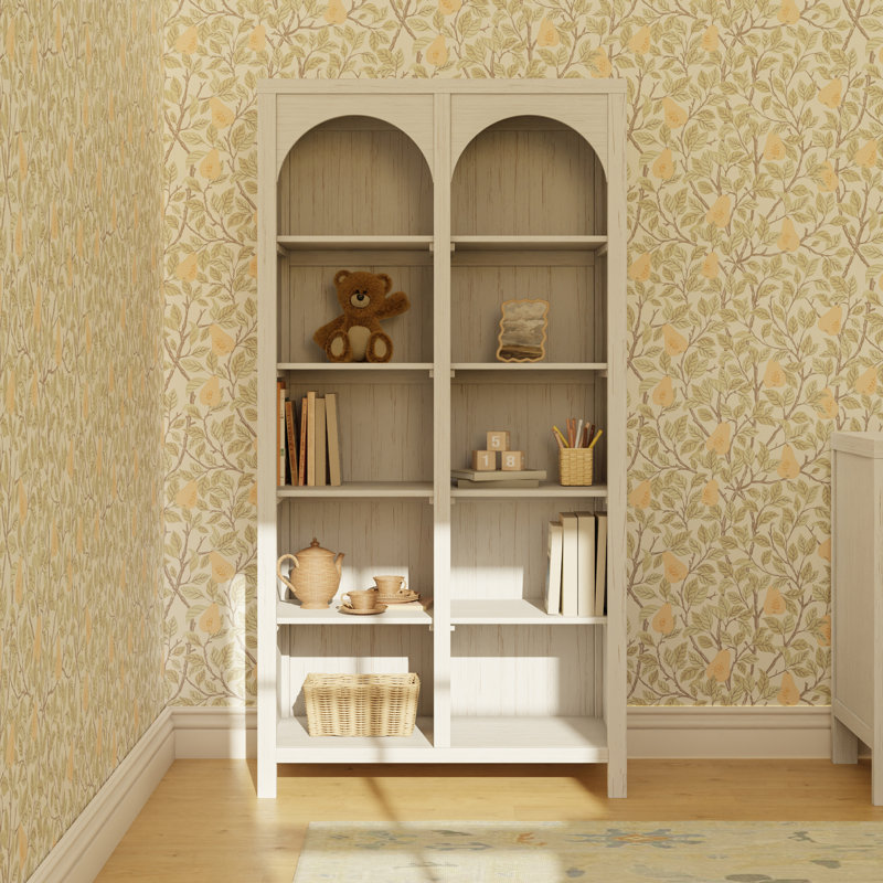Eloise Bookcase, White Driftwood