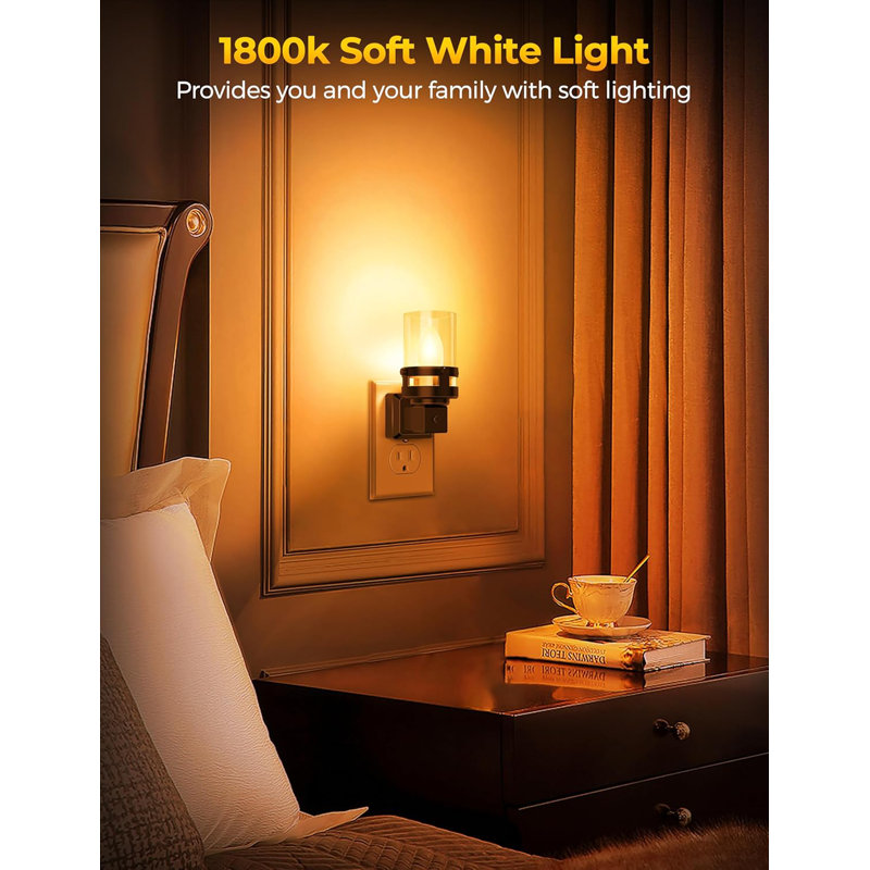 Candle Night Light Plug in