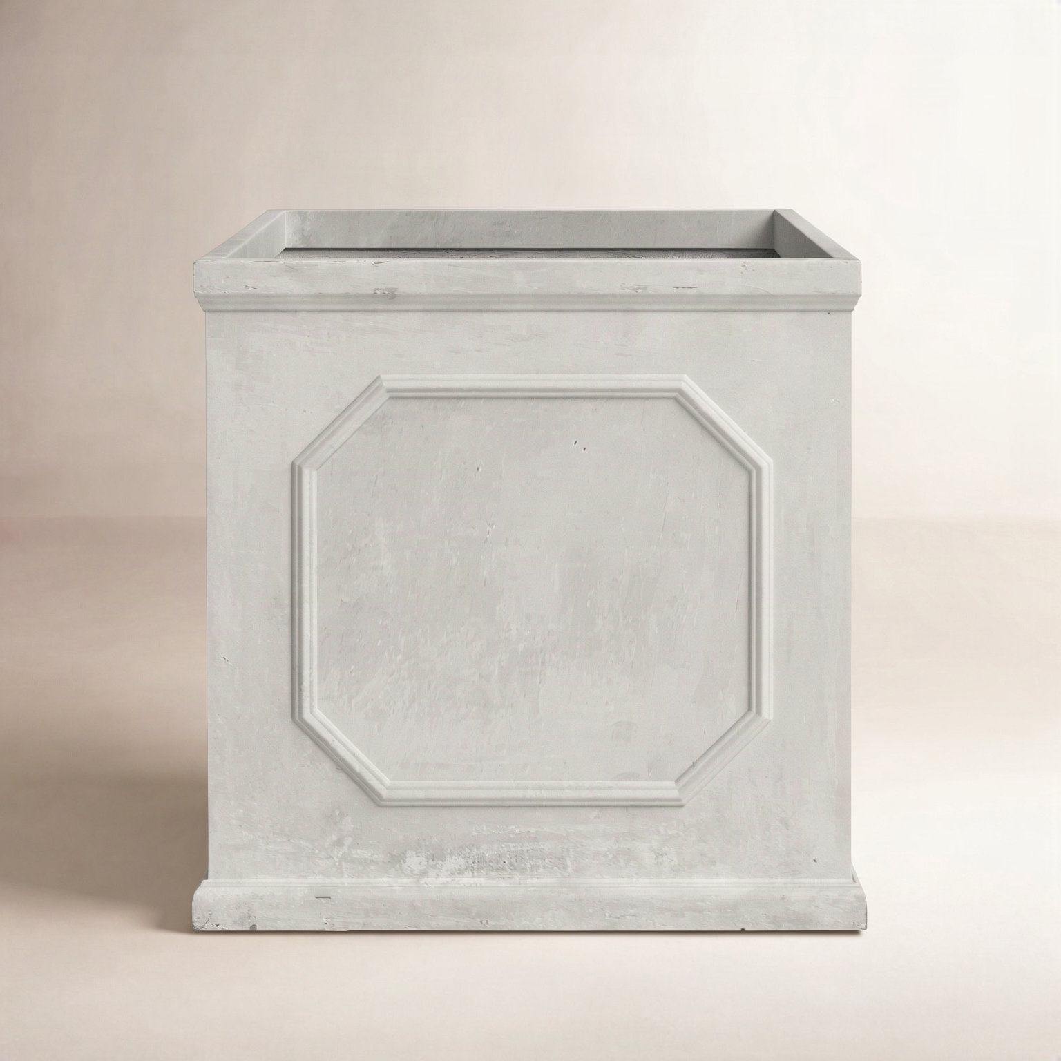 Coterie Planter Box, 21.5'' H x 21.5'' W x 21.5'' D, Sand