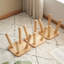 Solid Wood Accent Stool-249254497