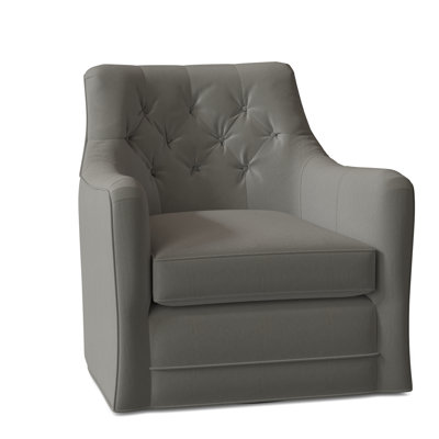 Emery Swivel Tufted Armchair