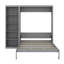 Lit escamotable mural avec tablettes Murphy-1337584122